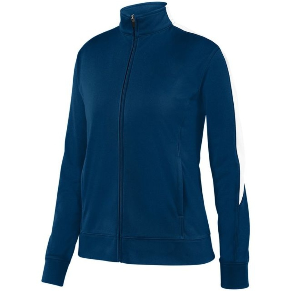 NIB Augusta Sportswear 2.0  Jacket Zip M Navy/Wh